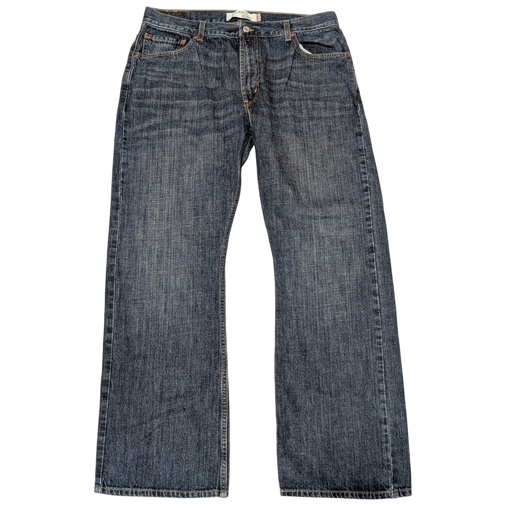 Levi's Jeans Mens 36x32 Blue 557 Relaxed Boot Cut Vintage Denim Medium Wash